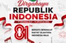 K3S Kecamatan Pondok Tinggi, Kota Sungai Penuh, menyampaikan ucapan Dirgahayu Republik Indonesia dalam rangka HUT ke-81 Kemerdekaan RI, 17 Agustus 2026.