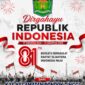 K3S Kecamatan Pondok Tinggi, Kota Sungai Penuh, menyampaikan ucapan Dirgahayu Republik Indonesia dalam rangka HUT ke-81 Kemerdekaan RI, 17 Agustus 2026.