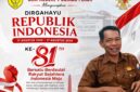 Kepala SMKN 1 Sungai Penuh, Saswardi, S.Pd., menyampaikan ucapan Dirgahayu Republik Indonesia ke-81 dalam momentum peringatan Hari Kemerdekaan RI.