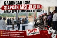 Gabungan LSM menyampaikan aspirasi dan mempersiapkan aksi jilid III dengan mendesak pemerintah serta pihak terkait menindak tegas SPPG yang dinilai bermasalah.