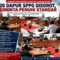 Hearing DPRD Kabupaten Kerinci bersama gabungan LSM, Pemda dan instansi terkait membahas pelaksanaan Program Makan Bergizi Gratis (MBG) serta pemenuhan standar 26 dapur SPPG