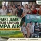 GAPEMBI Jambi menyerahkan bantuan pompa air kepada kelompok tani binaan Tani Merdeka untuk mendukung pengairan lahan dan memperkuat ketahanan pangan di Provinsi Jambi.