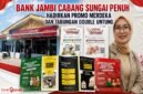 Pimpinan Bank Jambi Cabang Sungai Penuh Hj. Dessi Ervina, S.E., M.M., menyampaikan perkembangan layanan perbankan serta berbagai promo dan program Bank Jambi