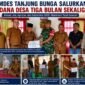 Pemerintah Desa Tanjung Bunga menyalurkan BLT Dana Desa alokasi Juli, Agustus, dan September 2026 kepada Keluarga Penerima Manfaat di Kantor Desa Tanjung Bunga.