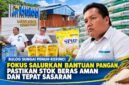 Pimpinan Bulog Cabang Sungai Penuh Fahmi Hafiza Siregar bersama Asisten Manager Administrasi dan Keuangan Eka Wijaya serta Asisten Manager Pengadaan dan Operasional Haryadi saat diwawancarai awak media di Kantor Cabang Bulog Sungai Penuh-Kerinci