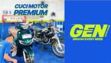 GEN Autocare di Desa Gedang, Sungai Penuh, menawarkan layanan cuci motor dengan konsep baru dan profesional.