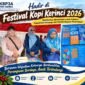 DPPKBP3A Kabupaten Kerinci turut memeriahkan Festival Kopi Kerinci 2026 dengan menyampaikan edukasi tentang penguatan keluarga, 8 Fungsi Keluarga, pemberdayaan perempuan dan perlindungan anak.