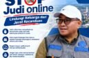 Wali Kota Sungai Penuh Alfin, SH, menyerukan masyarakat untuk menghentikan judi online dan melindungi keluarga dari dampak kecanduan.