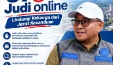 Wali Kota Sungai Penuh Alfin, SH, menyerukan masyarakat untuk menghentikan judi online dan melindungi keluarga dari dampak kecanduan.