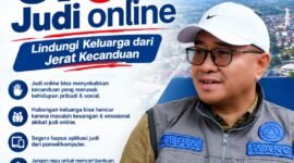 Wali Kota Sungai Penuh Alfin, SH, menyerukan masyarakat untuk menghentikan judi online dan melindungi keluarga dari dampak kecanduan.