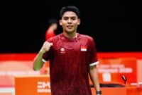 Tim bulu tangkis beregu putra Indonesia meraih medali emas pertama untuk Indonesia di Asian Games 2026 setelah mengalahkan China dengan skor 3-2 pada laga final.
