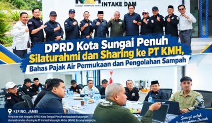 DPRD Kota Sungai Penuh silaturahmi dan sharing ke PT KMH