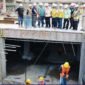 Wali Kota Sungai Penuh Alfin meninjau progres pembangunan Pasar Beringin Jaya dan meminta pekerjaan segera dipercepat.