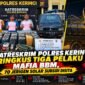 Polres Kerinci mengungkap dugaan penyalahgunaan BBM subsidi dengan mengamankan tiga tersangka dan menyita 70 jerigen solar subsidi beserta kendaraan pikap yang telah dimodifikasi di wilayah Kota Sungai Penuh.