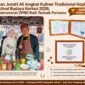 Kopi Telur atau Egg Coffee menjadi kuliner tradisional yang diperkenalkan melalui stan Sekretariat DPRD Kabupaten Kerinci, yang berhasil meraih terbaik pertama dalam Festival Budaya Kerinci 2026.