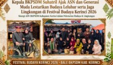 Festival Budaya Kerinci 2026 menjadi momentum memperkuat pelestarian budaya leluhur, kepedulian lingkungan, serta pembentukan sumber daya manusia yang berkarakter di Kabupaten Kerinci.